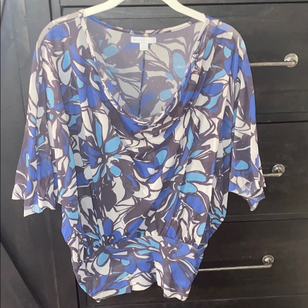 New York & Co dolman blouse size large